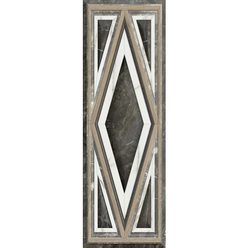 Плитка Azteca Nebula r90 boisserie black 30*90 