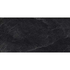 Керамогранит Laparet Archie Nero Pro R10GR STR матовый чёрный 120х60 см