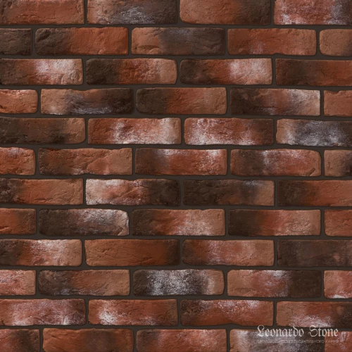 Плитка под кирпич Leonardo Stone Орлеан 408 25-28х7-8х1,7 см