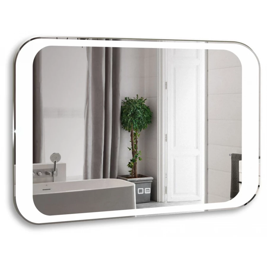 Зеркало Silver Mirrors сенсорный выключатель Индиго ФР-00001410 80x55 см