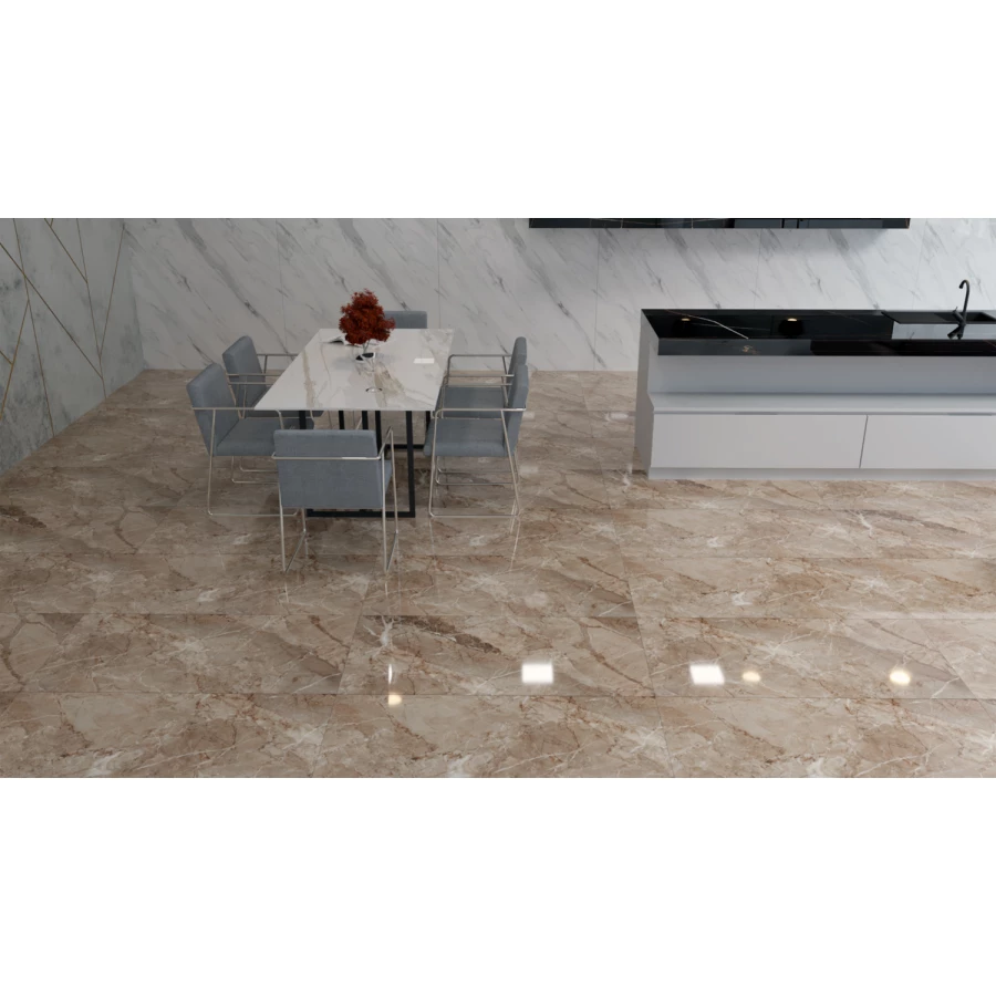 Керамогранит Azario Clarky Brown High Glossy F2110821120HG 120х60 см