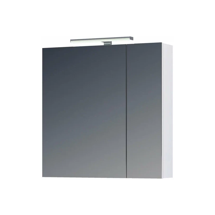 Зеркало шкаф Vigo Plaza 700 навесной со светильником zsh.PLA.70.El 70x70 см