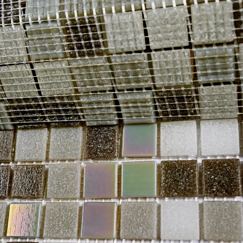 Мозаика Bonaparte Стеклянная мозаика Marengo 20х20 глянцевая многоцветная 32,7х32,7 см