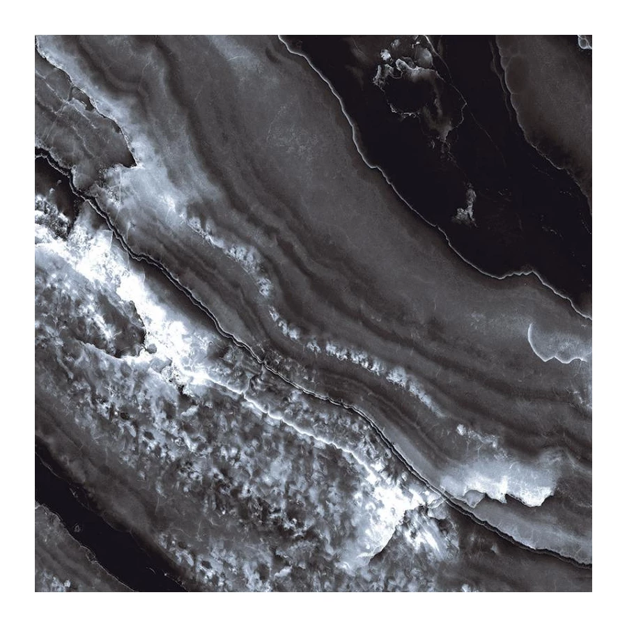 Керамогранит Primavera Black Modulo high glossy GR108 60х60 см