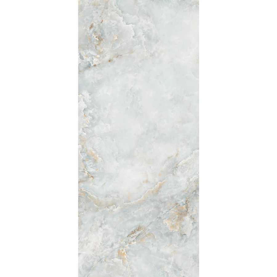 Керамогранит StaroSlabs Polished Solano Blue Home Elegance глянцевый голубой 280х120 см