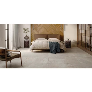 Керамогранит Rondine Crust Light Grey Ret матовый светло-серый J93647 120x60 см