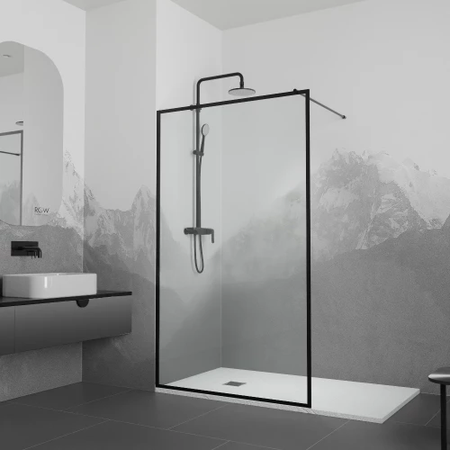 Душевая перегородка RGW WA-012B Прозрачное 35101290-84 90х200 см