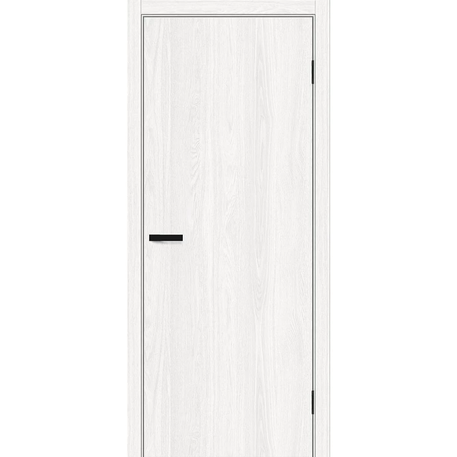 Межкомнатная дверь Mr. Wood Браво-0 200x60 экошпон Bravo A полотно глухое цвет White Dreamline