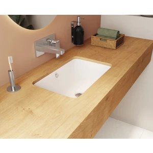 Раковина встраиваемая Vitra S20 снизу цвет белый 7475B003-0618 48 см