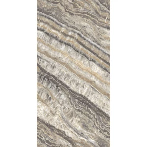 Керамогранит Gresant Hazy Nero Infinia High Glossy глянцевый коричневый 120х60 см