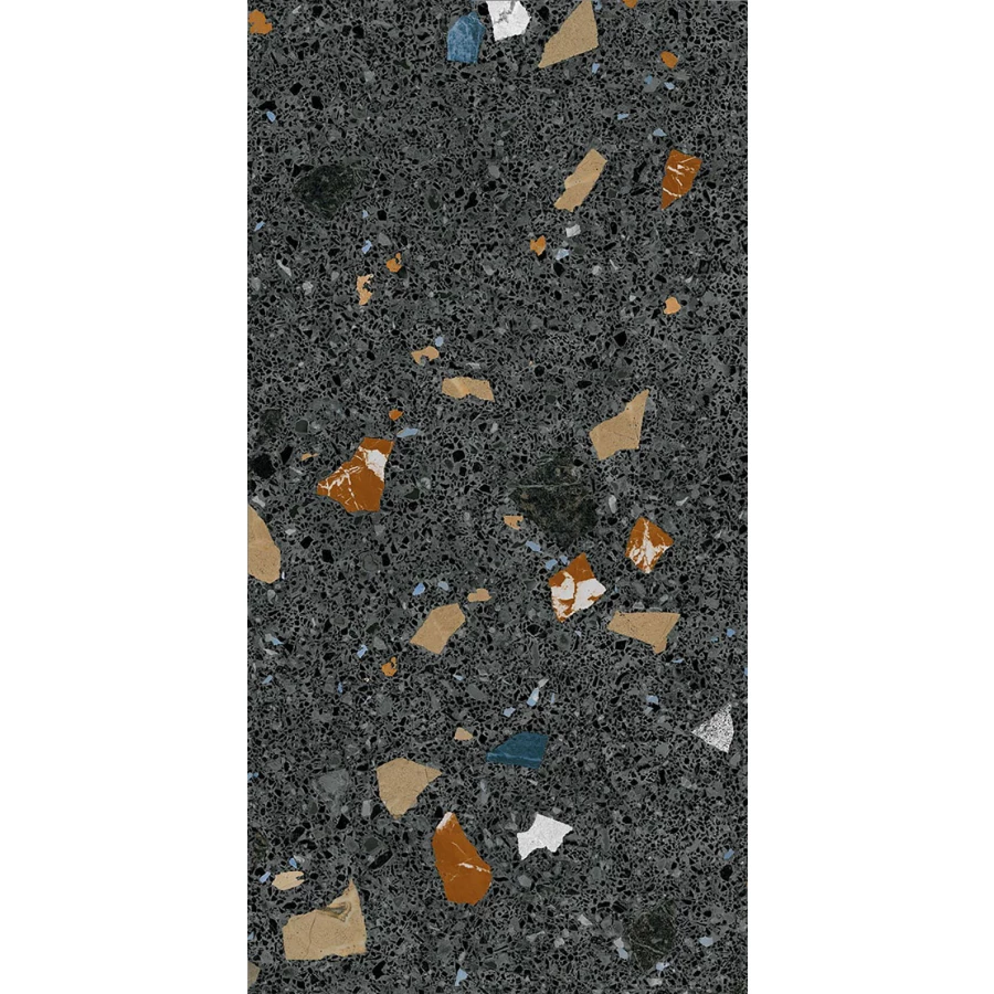 Керамогранит Arcana Ceramica Страччателла Графито / Stracciatella Grafito матовый серый ARC_STR_SG60120 120х60 см