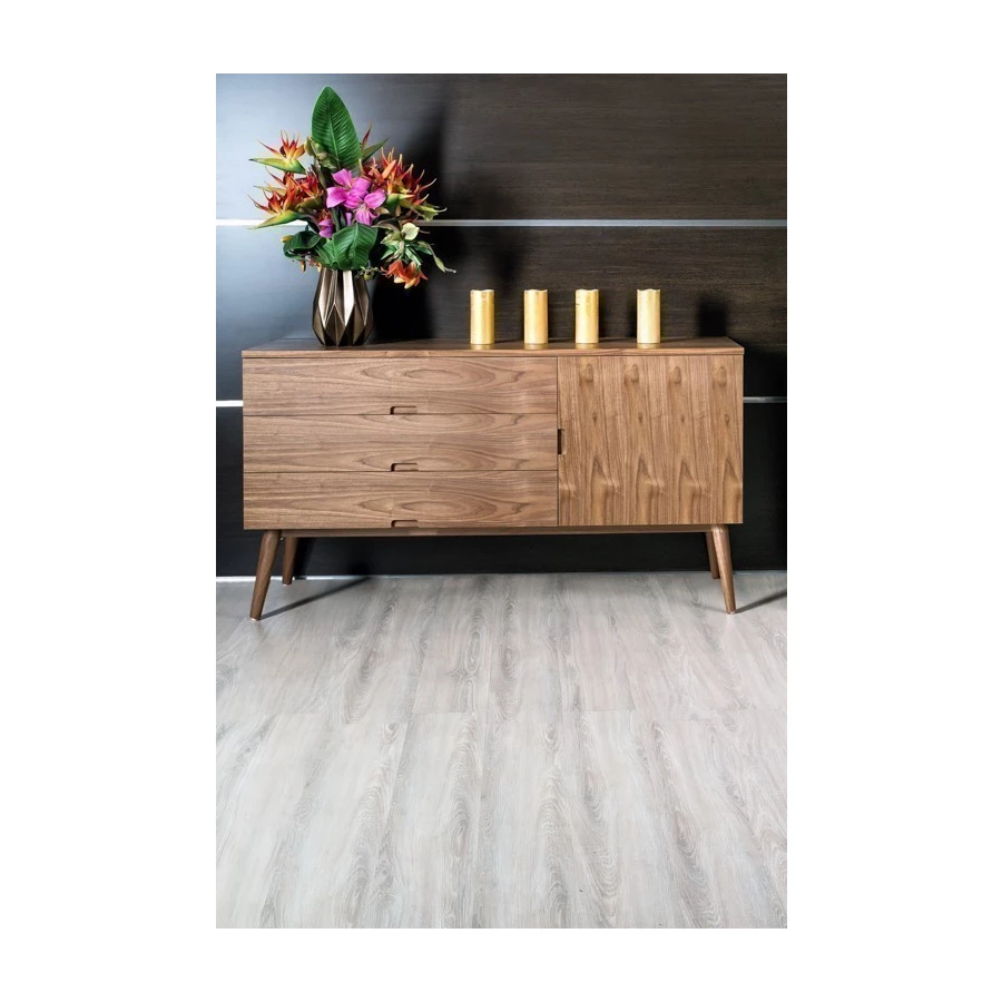 Ламинат Alpine Floor Easy Line Дуб снежный ECO 3-14 43 класс 3 мм 2,245 кв.м.