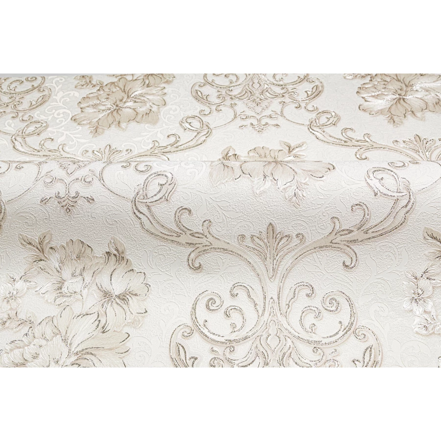 Обои флизелиновые Palitra Life Corsica белые PL72123-12 1,06х10,05 м