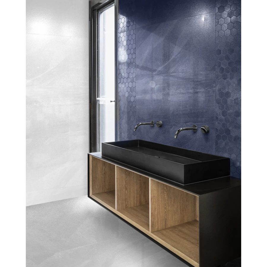 Керамогранит Monopole Galaxy White Lappato белый 002112 120х60 см