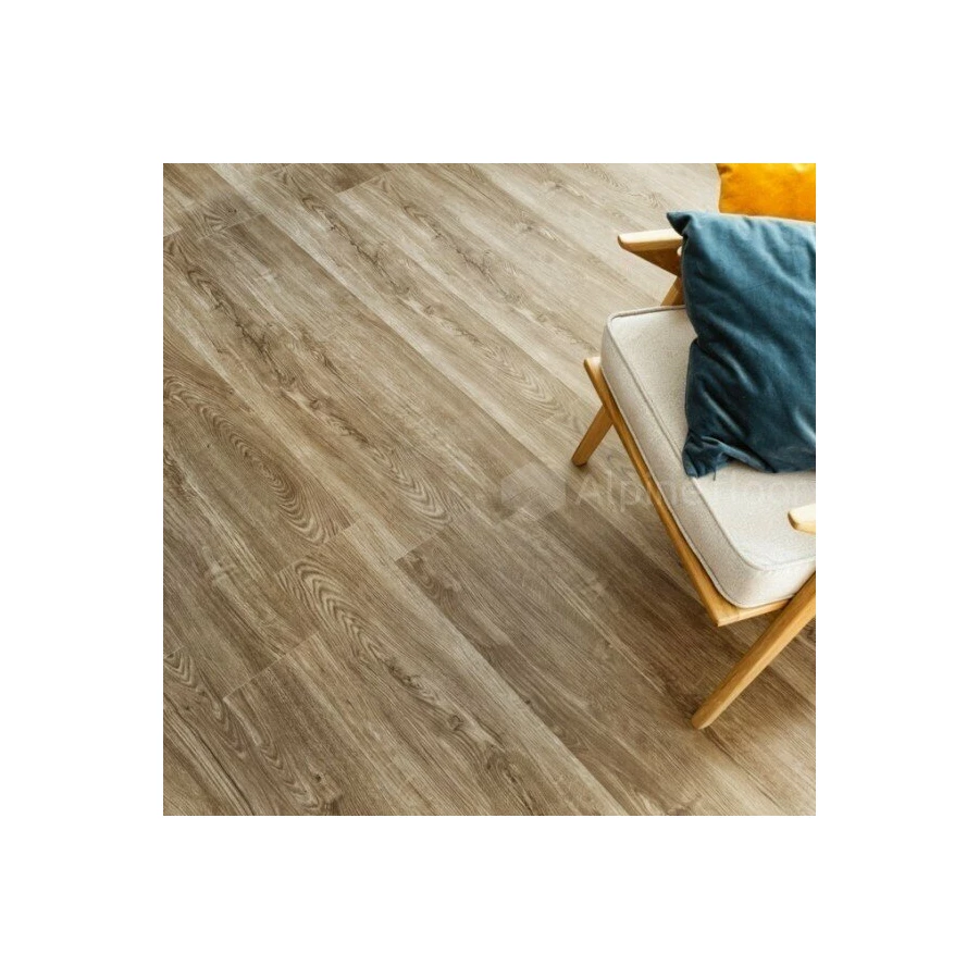 Каменный SPC ламинат Alpine Floor Sequoia SPC синхронное тиснение Рустикальная ЕСО 6-11 SPC 43 класс 4 мм 2.23 кв.м 122х18.3 см