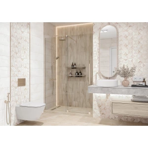 Плитка настенная ALMA Ceramica Mars матовая рельефная TWA11MAS014 60х20 см