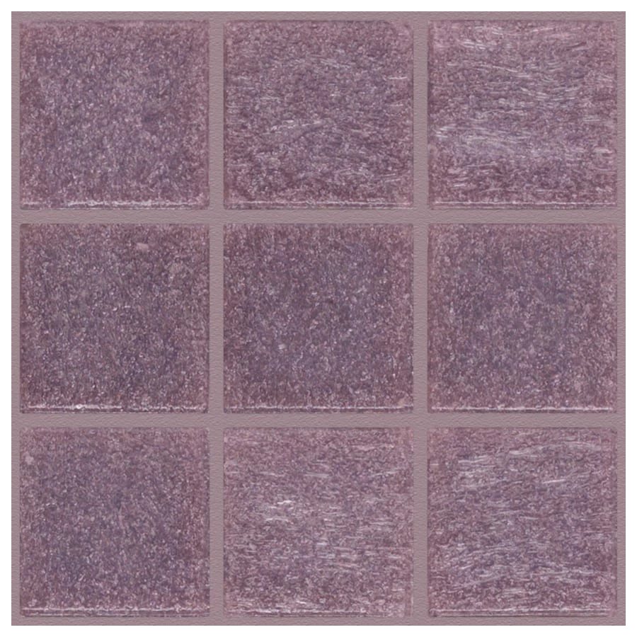 Мозаика стеклянная Trend Vitreo 169 2x2 глянцевая фиолетовая 169**-kg 31,6х31,6 см