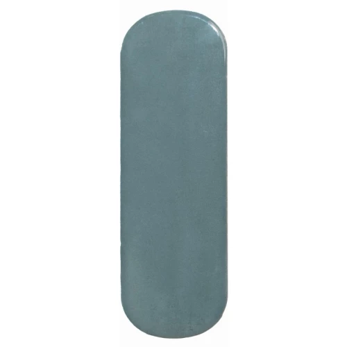 Плитка настенная DNA Calema Oval Ocean Gloss глянцевая синяя 16х5,2 см