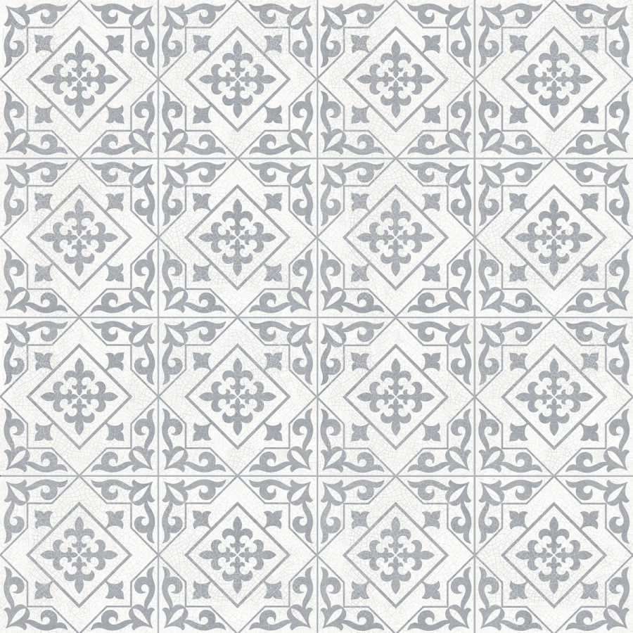 Плитка напольная Dvomo Timeless pre-cut Temple silver 1.22 м2, 45x45 см