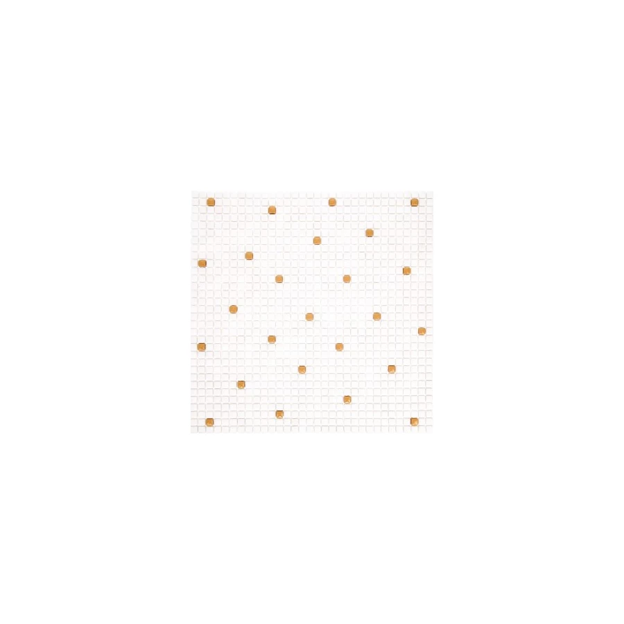 Мозаика Imagine Mosaic Гласс Мозаик / Glass Mosaic 8х8 глянцевая белая AGKV-03 30,3х30,3 см