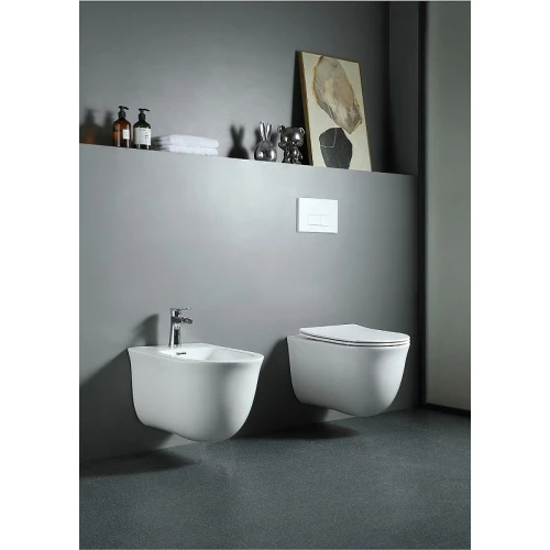 Унитаз подвесной безободковый Aquatek Классик AQ1111-00 52,5х36,5х34 см