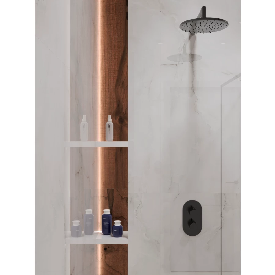 Керамогранит Arcadia Ceramica Anty Sky Grey Full Polished светло-серый FP1020-A 120х60 см