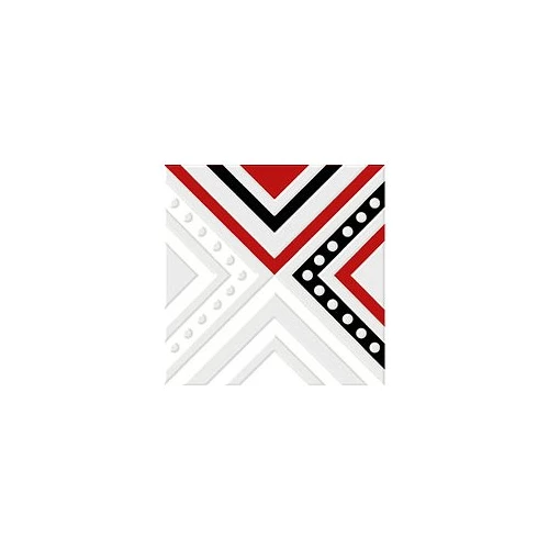 Декор Нефрит-Керамика Румба красный 04-01-1-02-03-45-00-1006-2 9,9х9,9 см