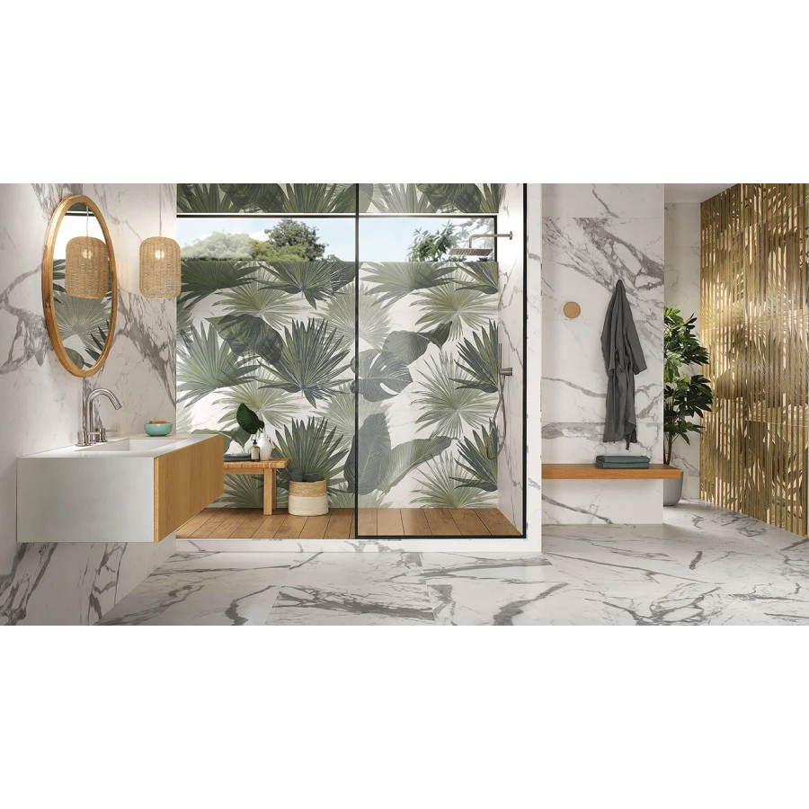 Плитка настенная Fap Ceramiche Roma Stone Carrara Superiore Matt fQVL 160x80 см