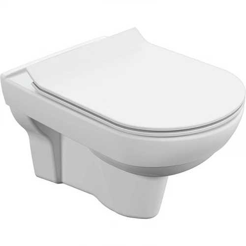 Подвесной унитаз Cersanit City clean on dpl eo slim s-mz-city-con-s-dl-w