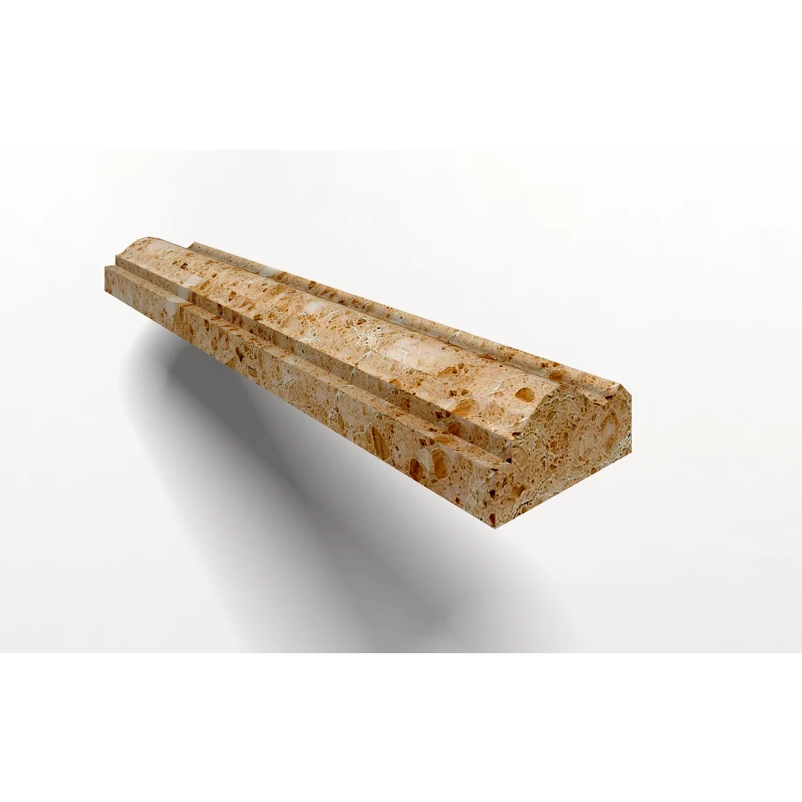 Бордюр Marmocer Moldings 04 Cappuccino PJG-YXXT004-CAP-1 240x6 см