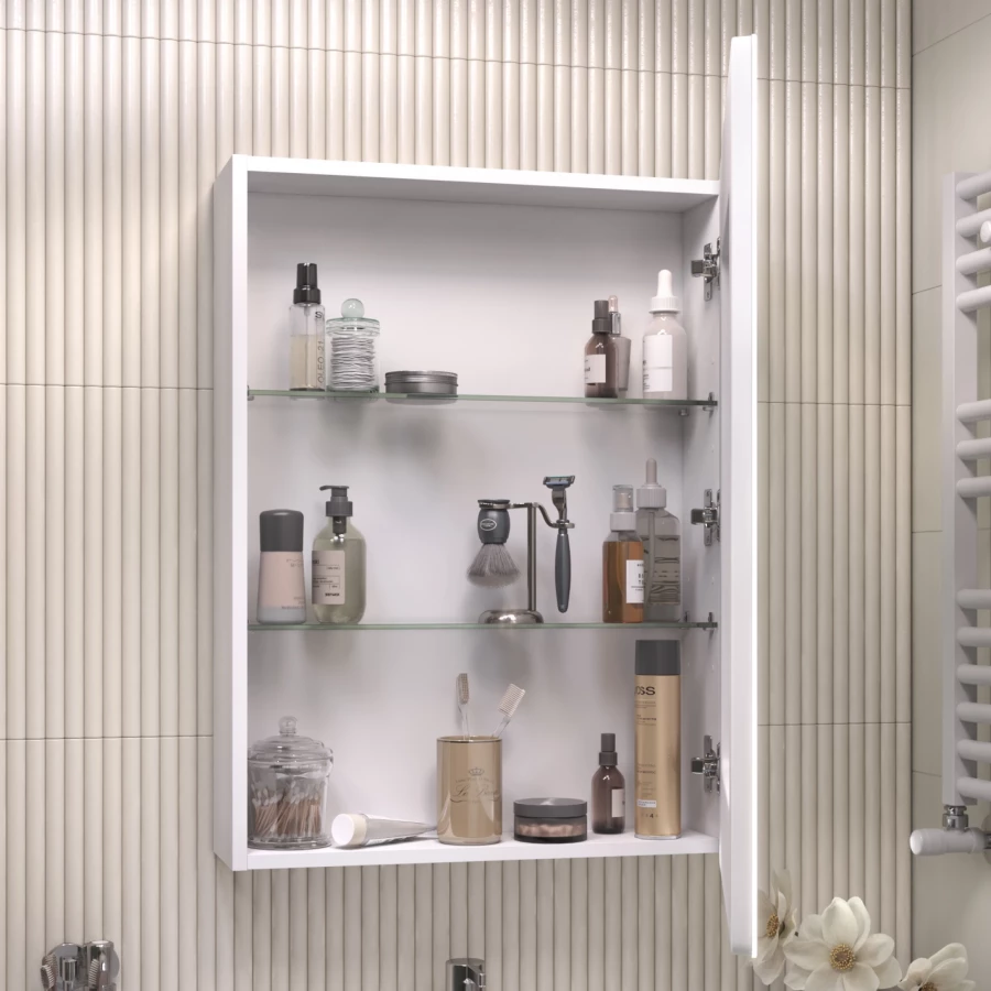 Зеркало шкаф Vigo Geometry Comfort 600 навесной 220 59.7x79 см