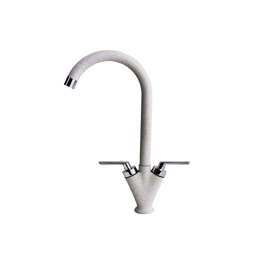 Смеситель для кухонной мойки MixLine ML-GS08 529282 бежевый