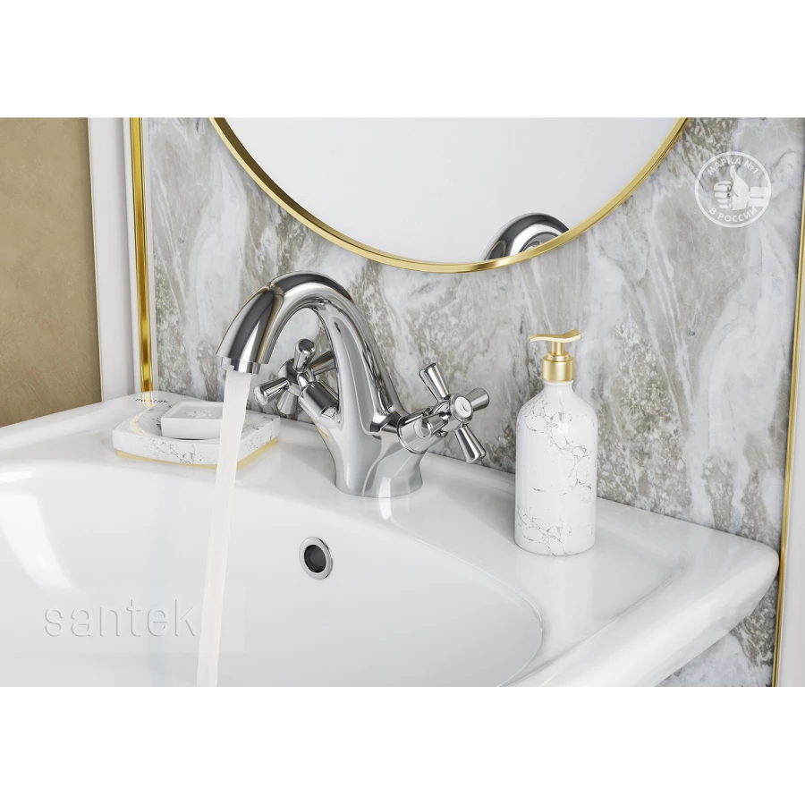 Смеситель для раковины Santek Рокс хром WH5A02014C001
