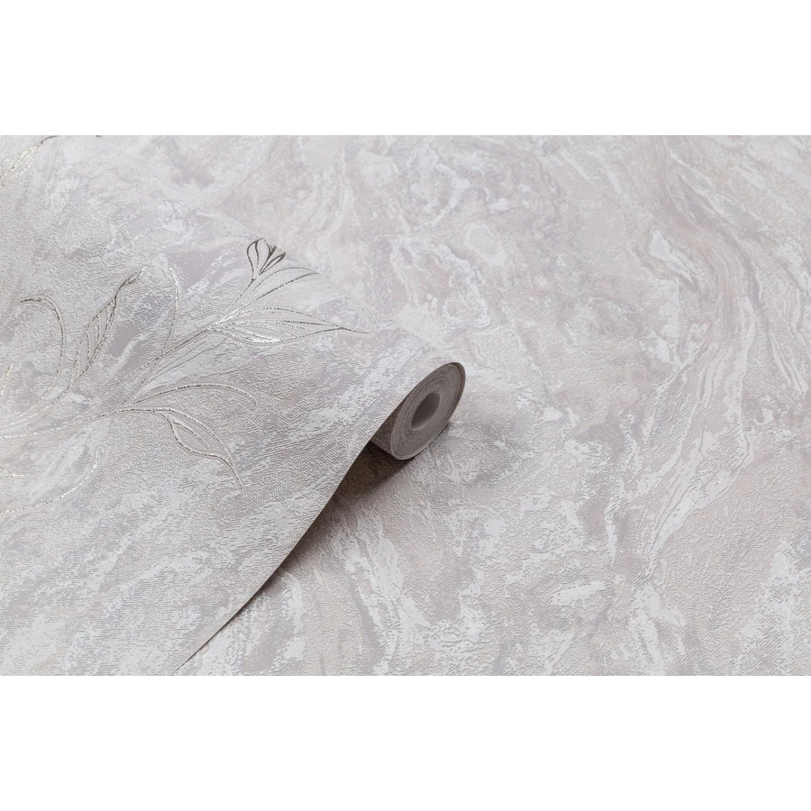 Обои бумажные Palitra Home Protect-Gracia серые HC11064-28a 0,53х10,05 м