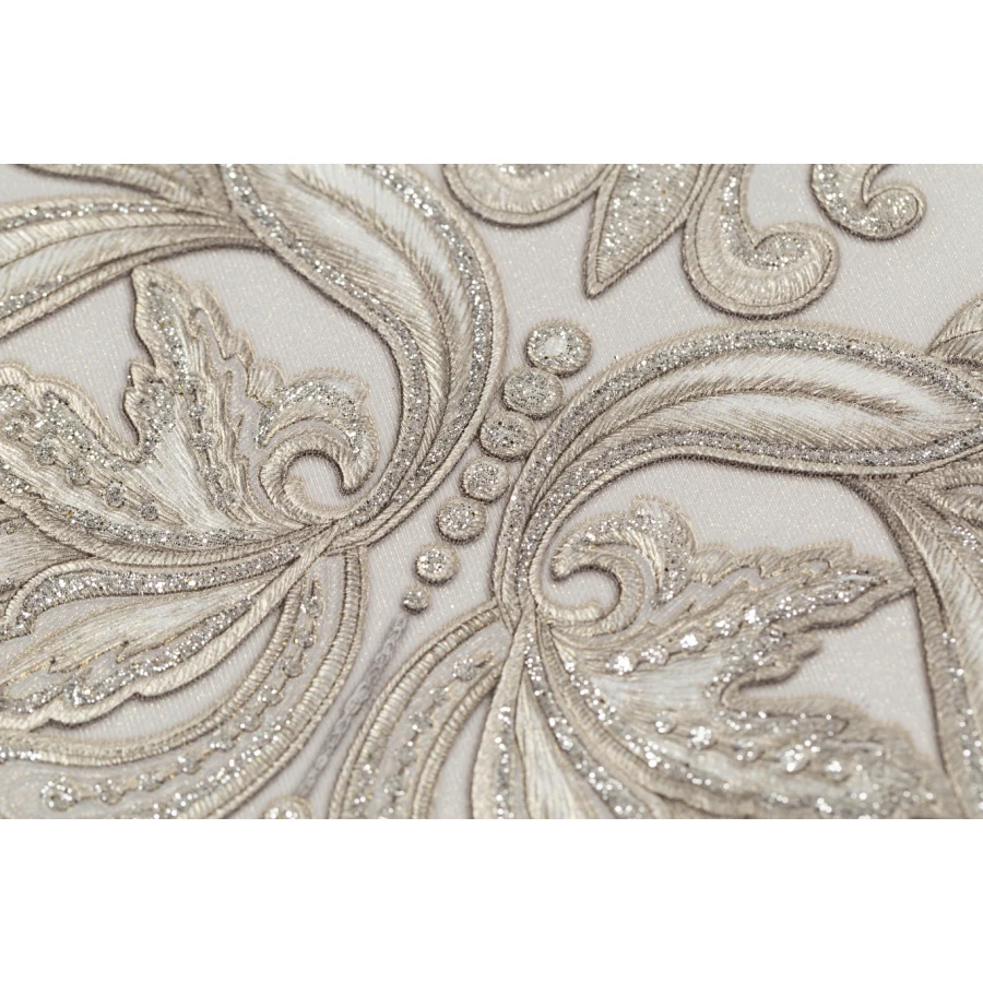 Обои флизелиновые Palitra Life Geneva бежевые PL72174-12 1,06х10,05 м