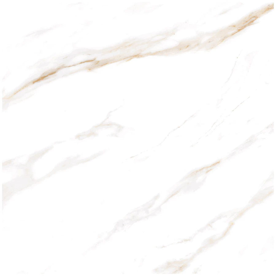 Керамогранит Ceradim Calacatta Regal Gold Полированный белый 60х60 см