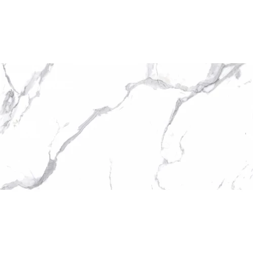 Керамогранит Ceradim Calacatta Splendid Silver Полированный белый 120х60 см