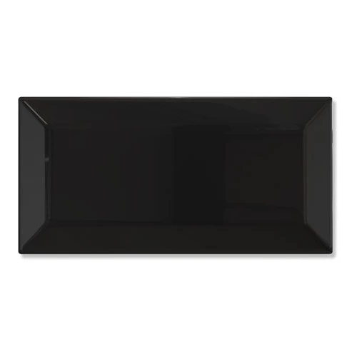 Плитка настенная TAU Ceramica Biselado Classic Black BR глянец 15х7.5 см