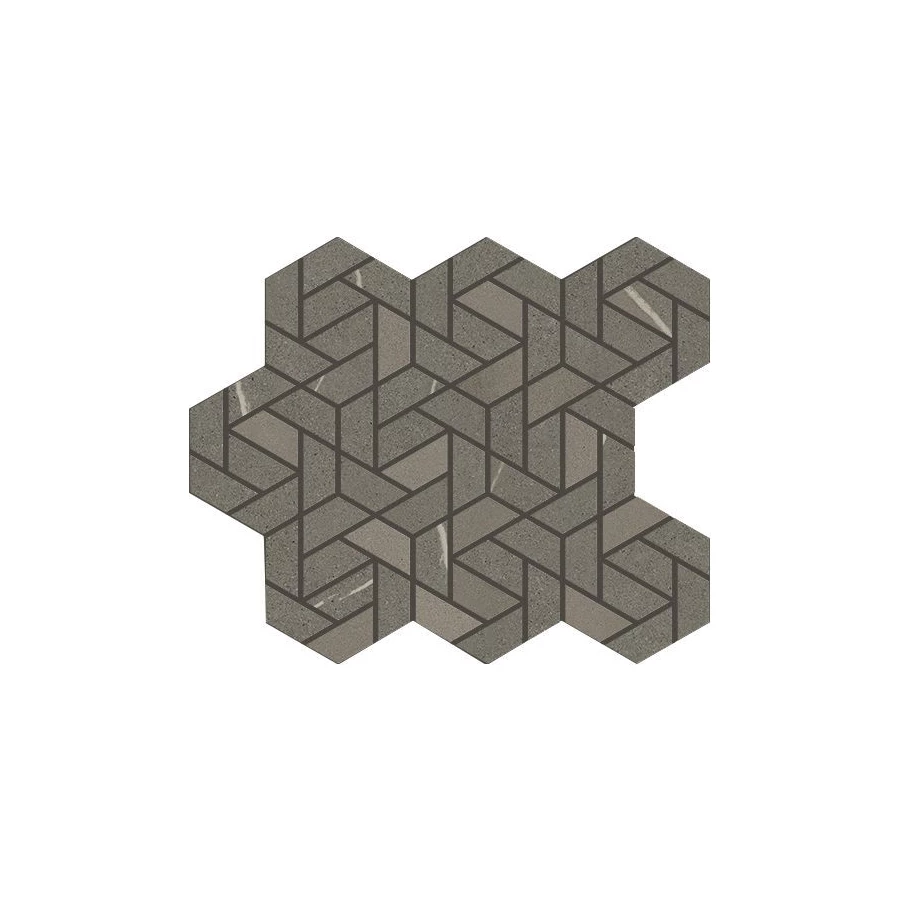 Мозаика Italon Метрополиср Aкадиа Браун айкон 620110000157 34,7х28,6 см