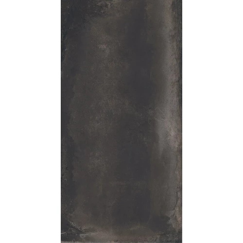 Керамогранит Gambini Hemisphere Iron Rett матовый черный AC630 120x60 см