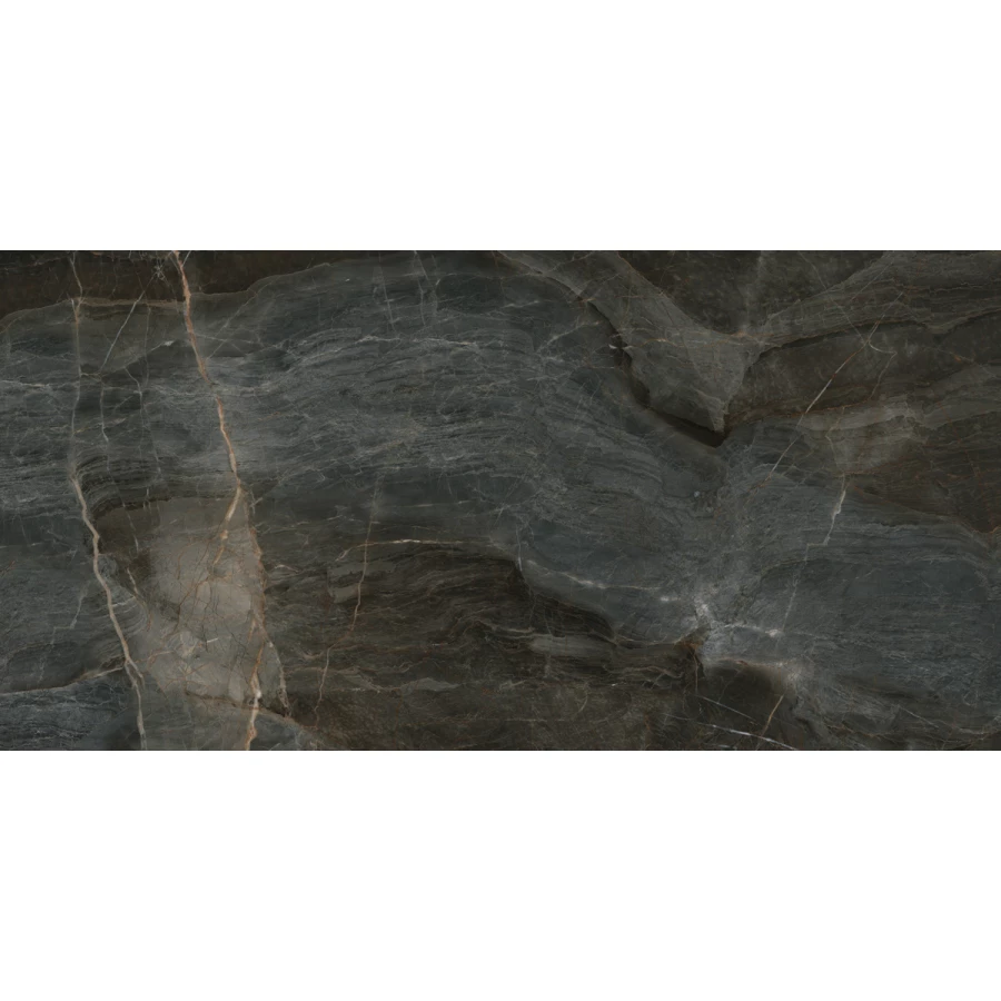 Керамогранит Laparet Stellar Wind темно-серый Полированный 120х60 см