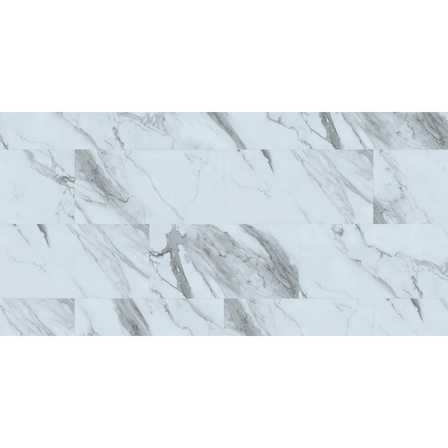 Кварцвиниловая плитка SPC FloorBee Optima Теоторе Кристал Teotore Сrystal серая 61241 43 класс 4 мм