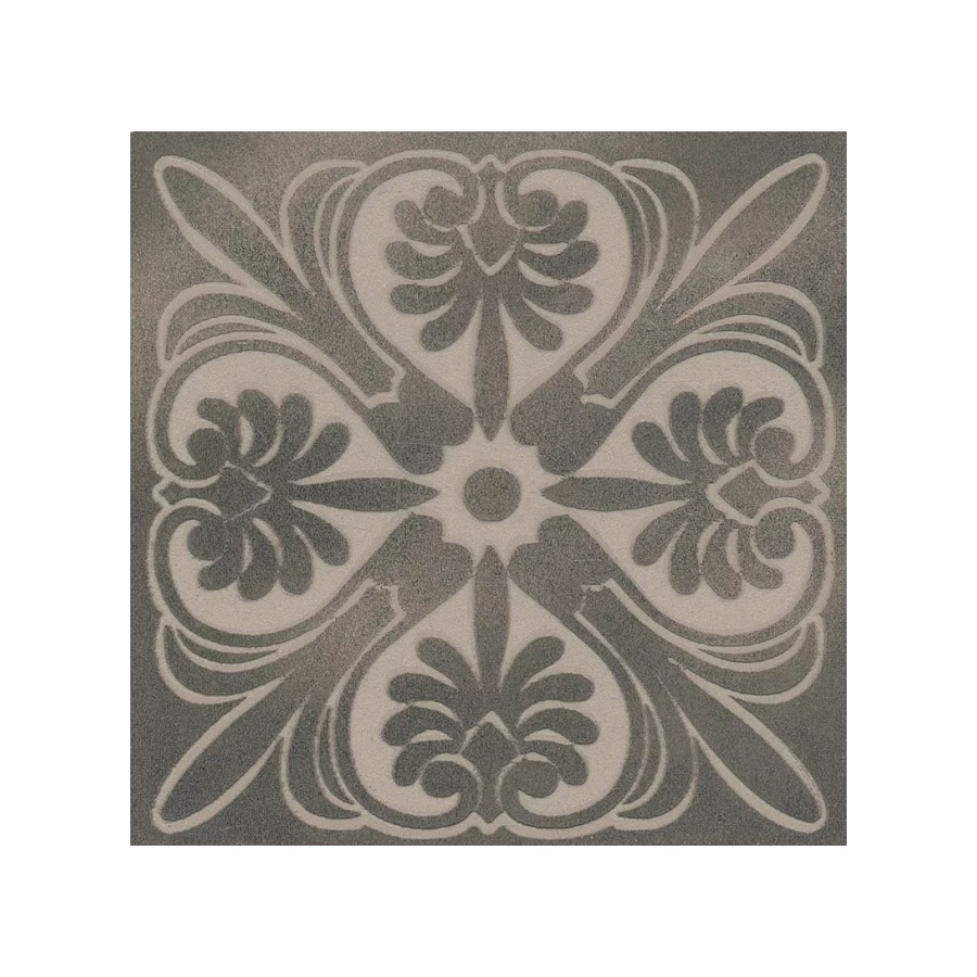 Керамогранит Kerama Marazzi Себето Вставка полуглянцевая серая HGD/A11/TU0031L 15х15 см