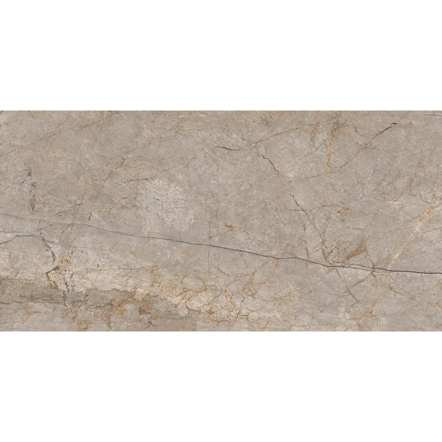 Керамогранит Cersanit Futura тонкий Silver Roots серый ректификат A17124 120х60 см