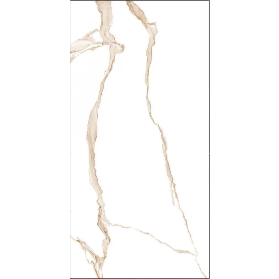 Керамогранит Global Tile Majestic_GT грес глазуированный Белый GT120600303MR 120х60 см