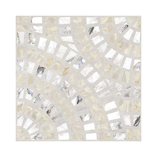 Декор Vitra Marble-Beton Круговой светлый 60х60 см