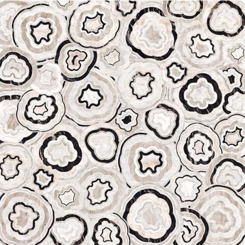 Керамогранит ABK Sensi Gems Декор Multiquartz Lux глянцевый бежевый PF60006730 120х120 см