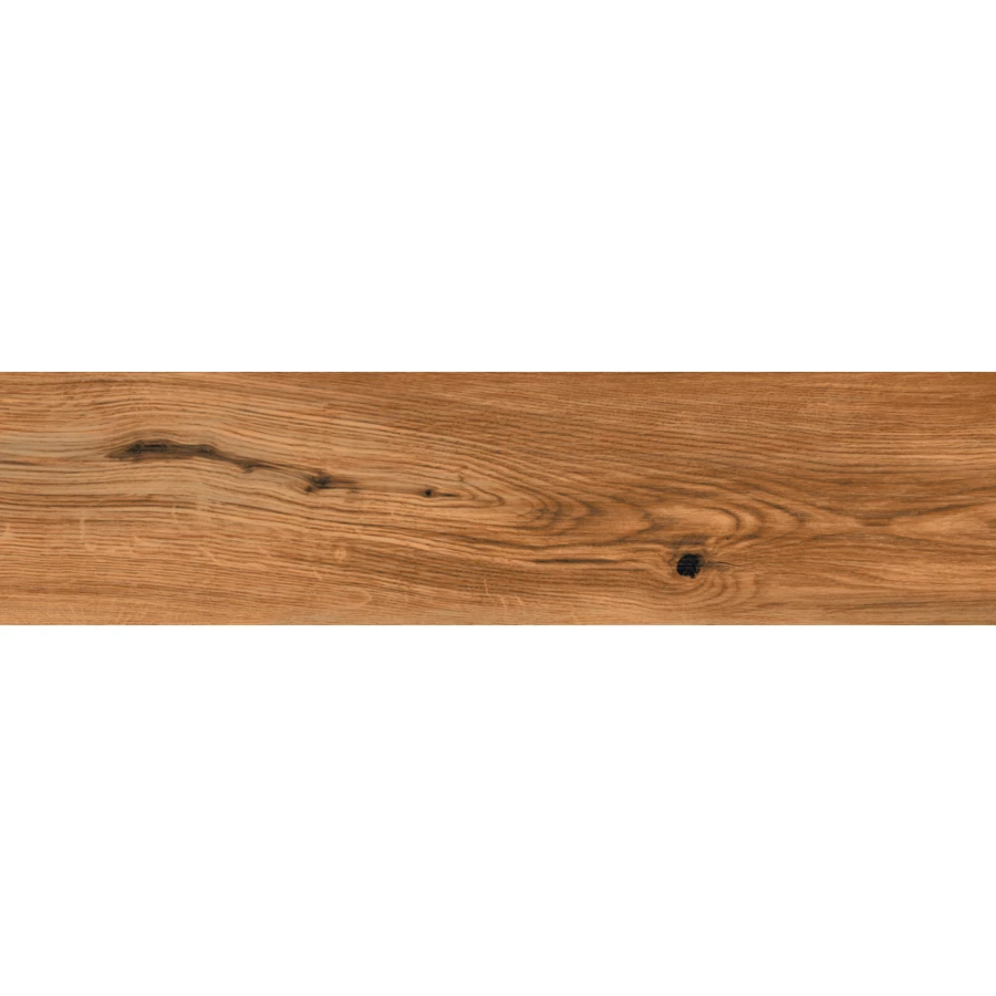 Керамогранит Cersanit Woodberry светлый коричневый ректификат рельеф A17761 89,8х21,8 см