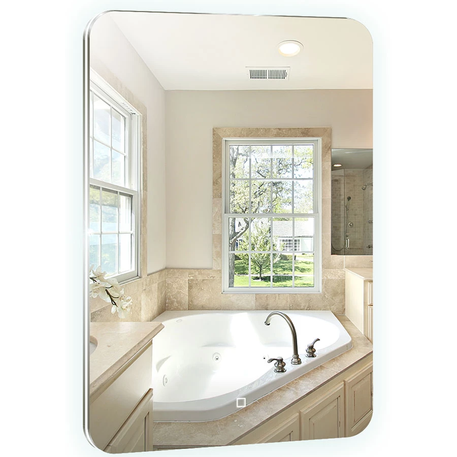 Зеркало Azario Паллада c подсветкой и диммером сенсорный выключатель LED-00002242 68.5х91.5 см