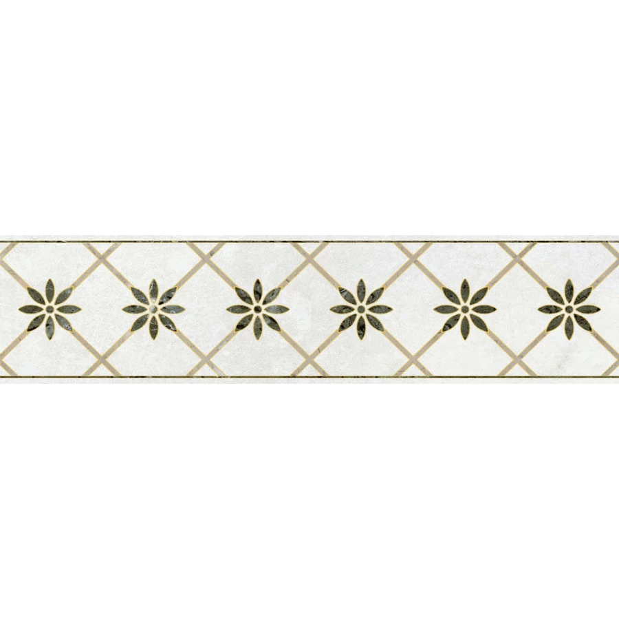 Бордюр 4 Kerama Marazzi Серенада глянцевый обрезной VT\A574\11000R 30x7,2 см